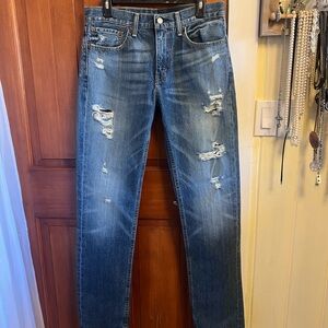 Levi's Distressed Denim Jeans